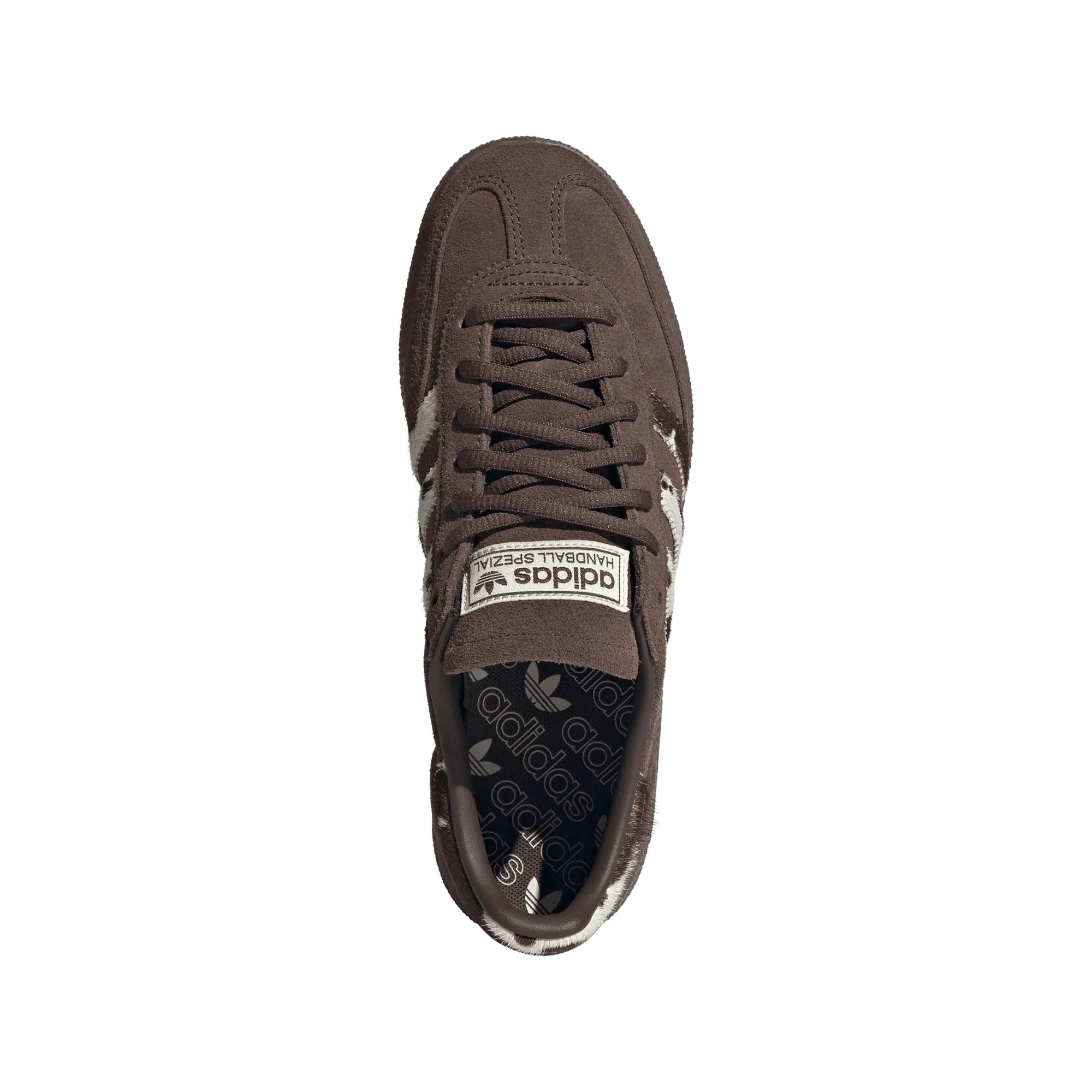 adidas Handball Spezial Brown Cow Stripes (Women's) - Image 2