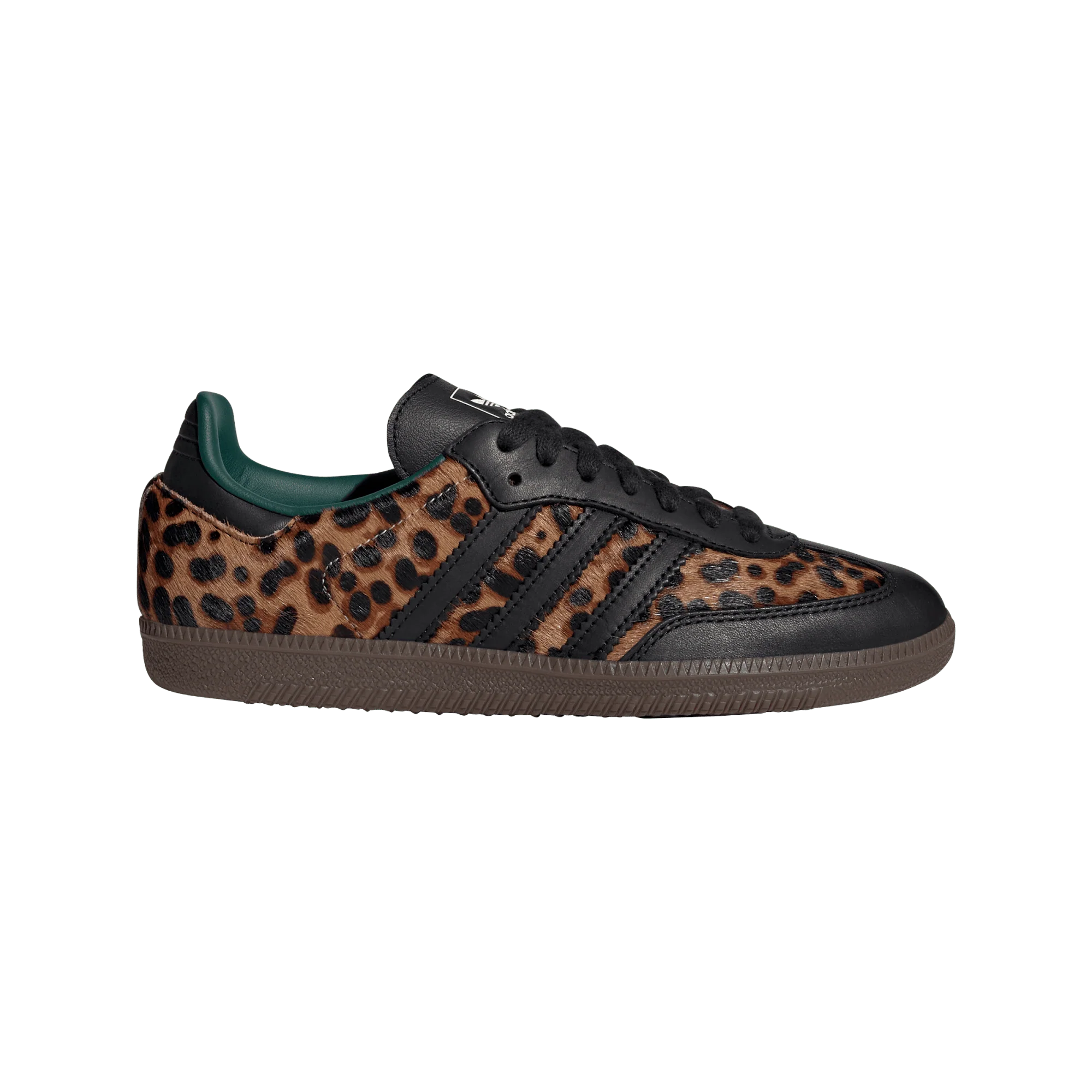 adidas Samba OG Black Green Leopard (Women's)