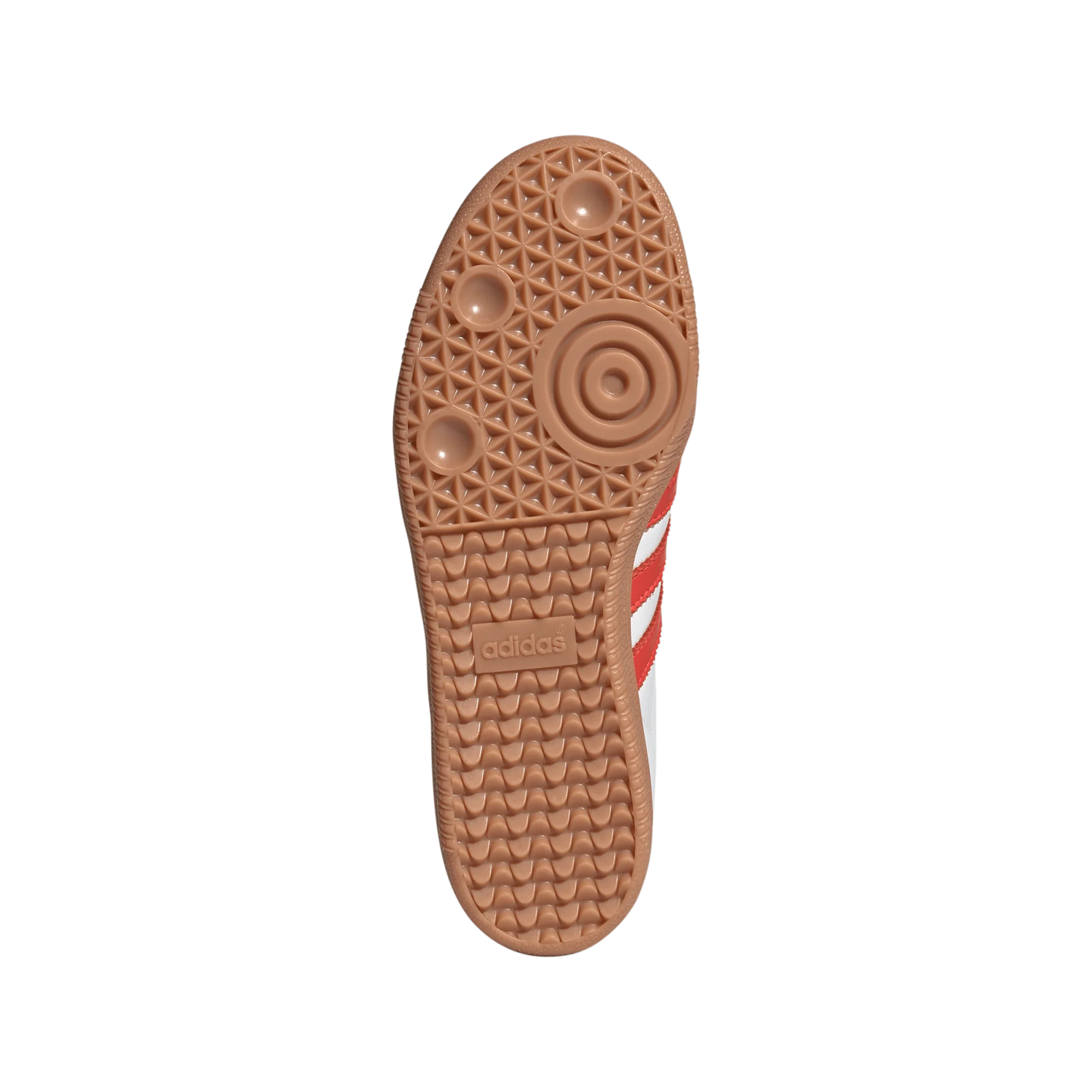 adidas Samba OG White Solar Red Gum (Women's) - Image 5