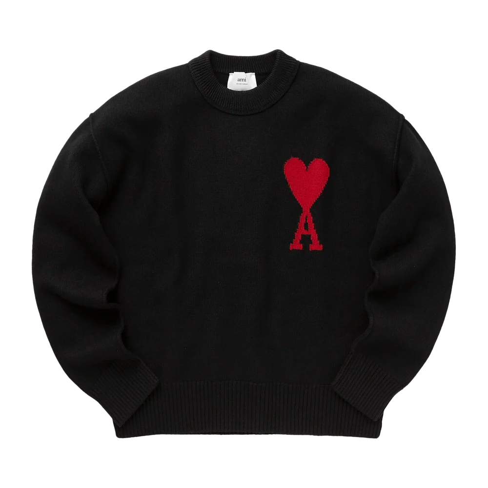 Ami Sweater 'Black/Red'