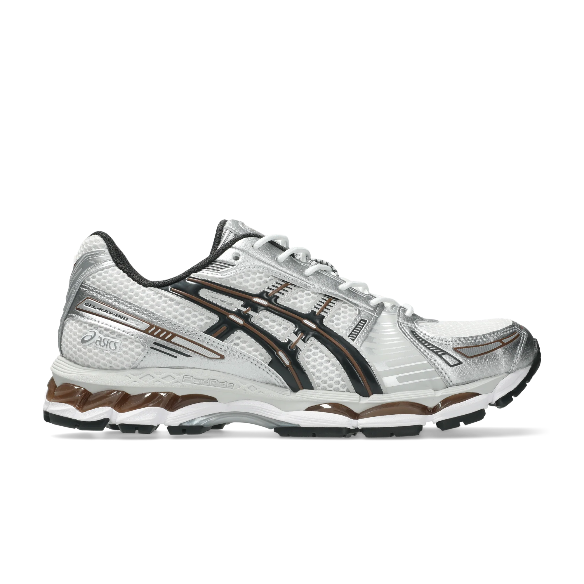 ASICS Gel-Kayano 12.1 White Graphite Grey Brown
