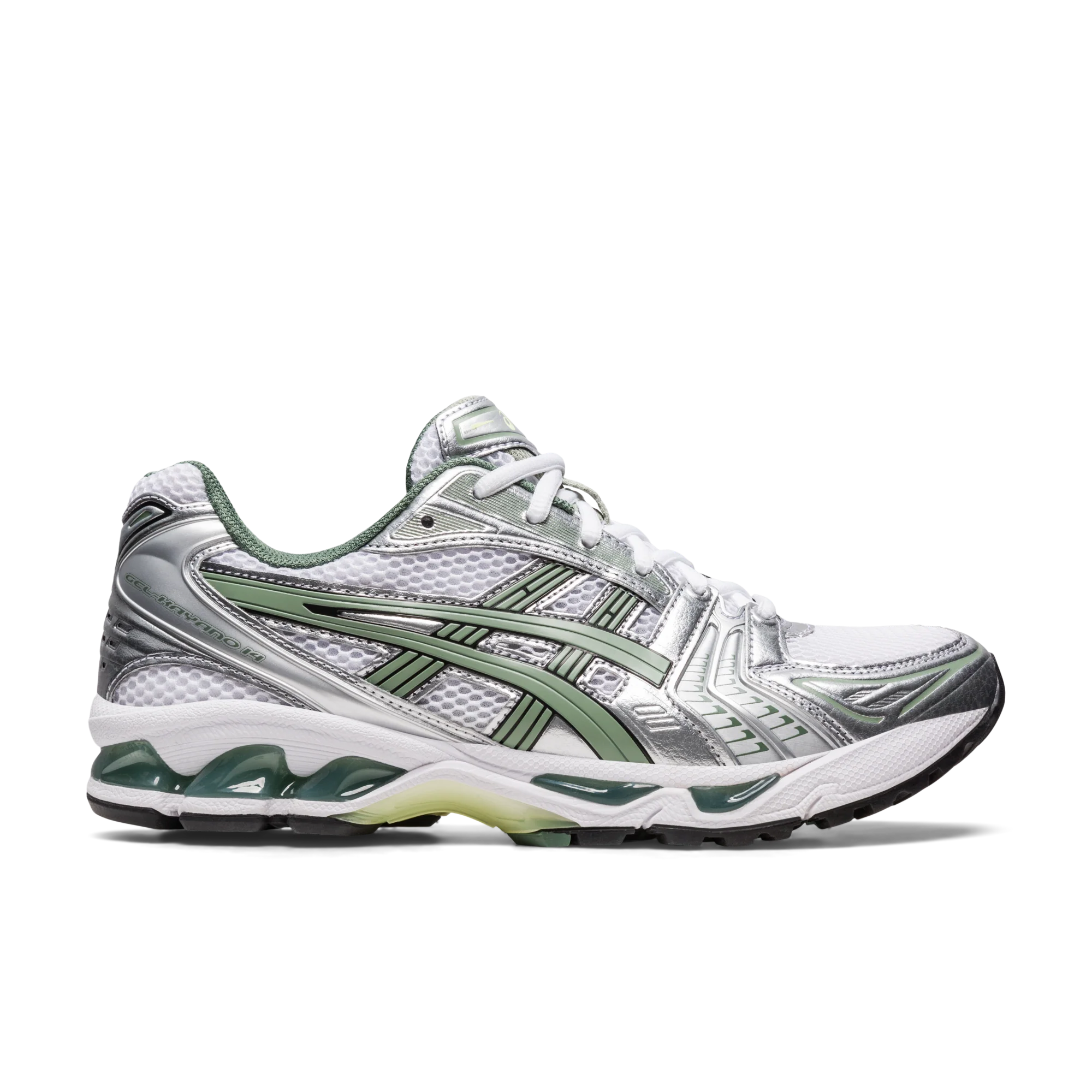 ASICS Gel-Kayano 14 White Pure Silver Slate Grey Sage