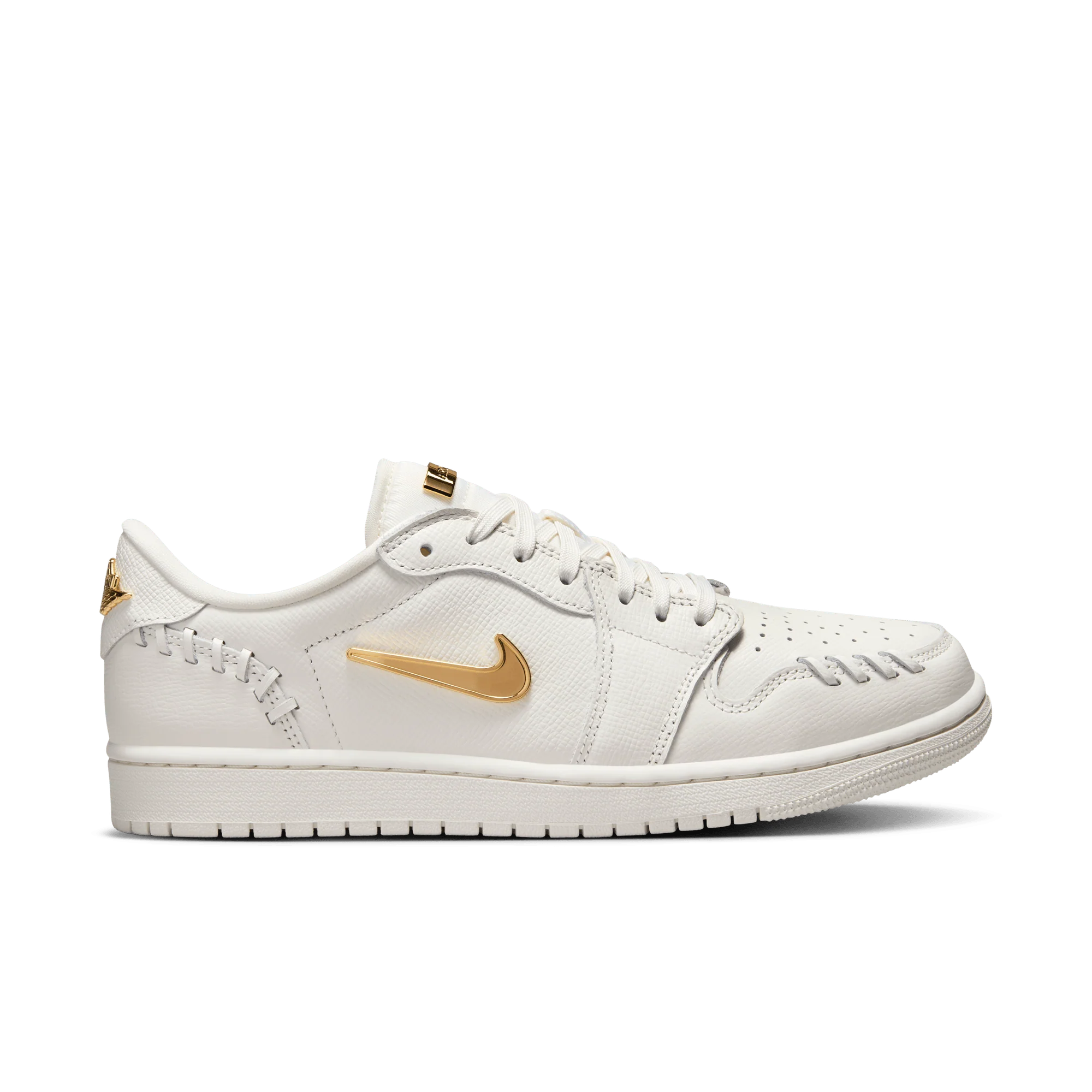 Jordan 1 Low Method of Make Sail Metallic Gold (Women's)