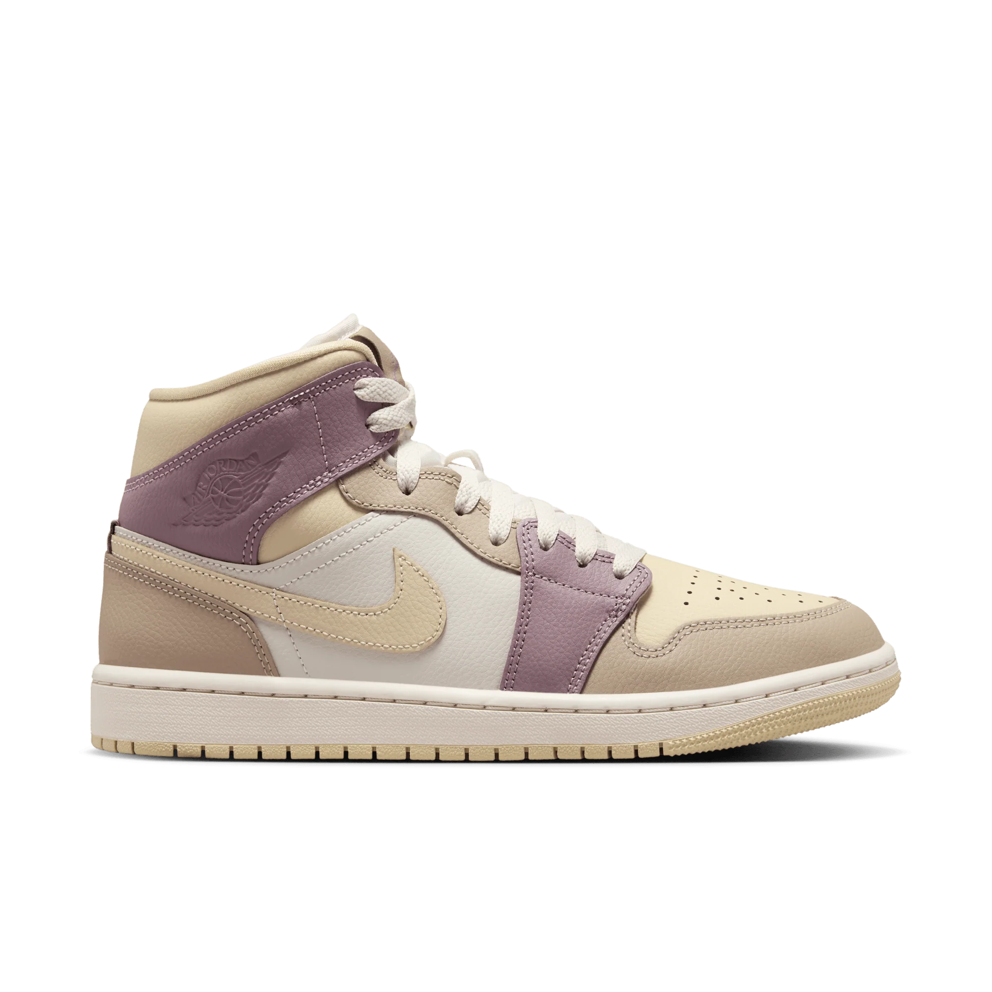 Jordan 1 Mid Light Orewood Brown Taupe Grey (Women's)
