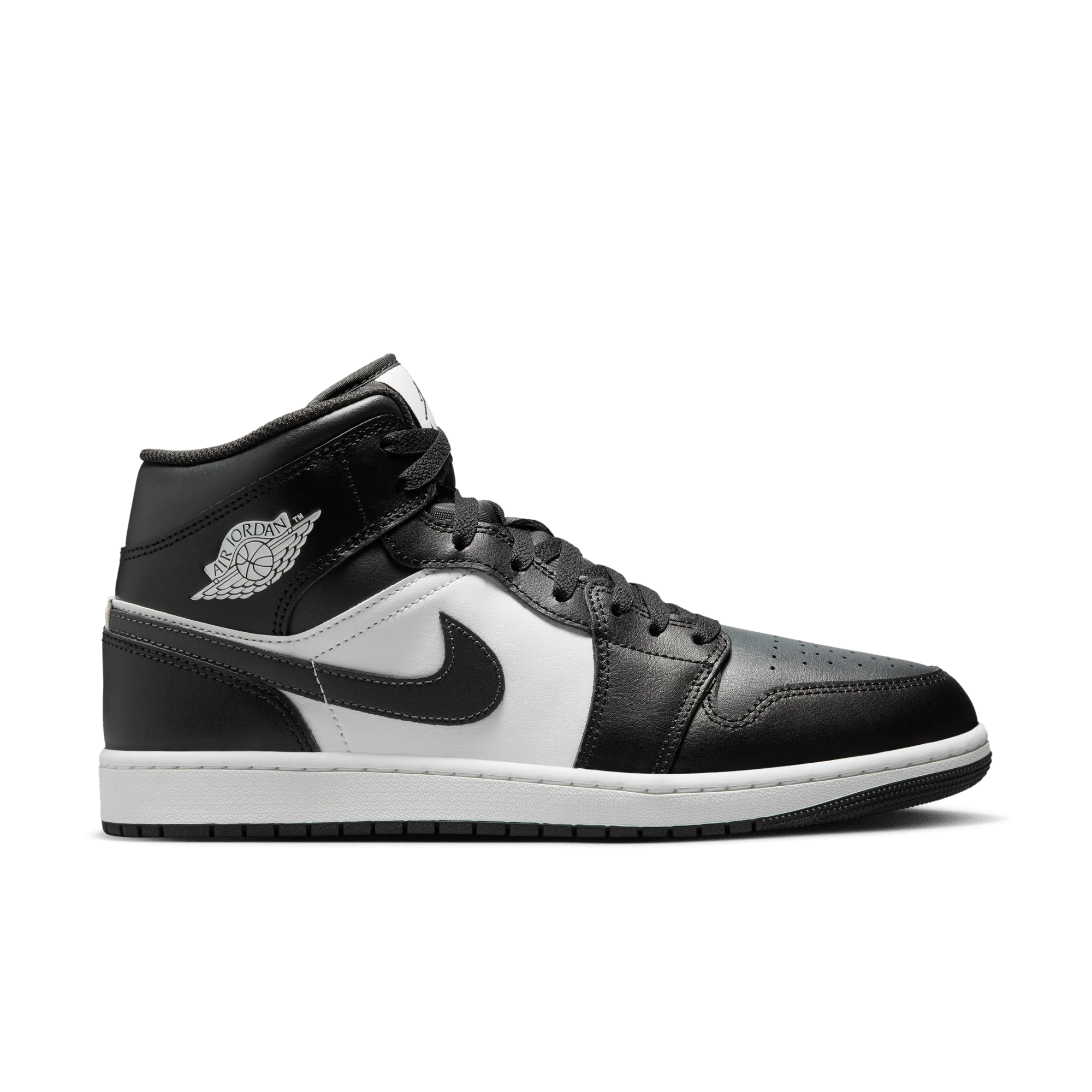 Jordan 1 Mid Off Noir Toe