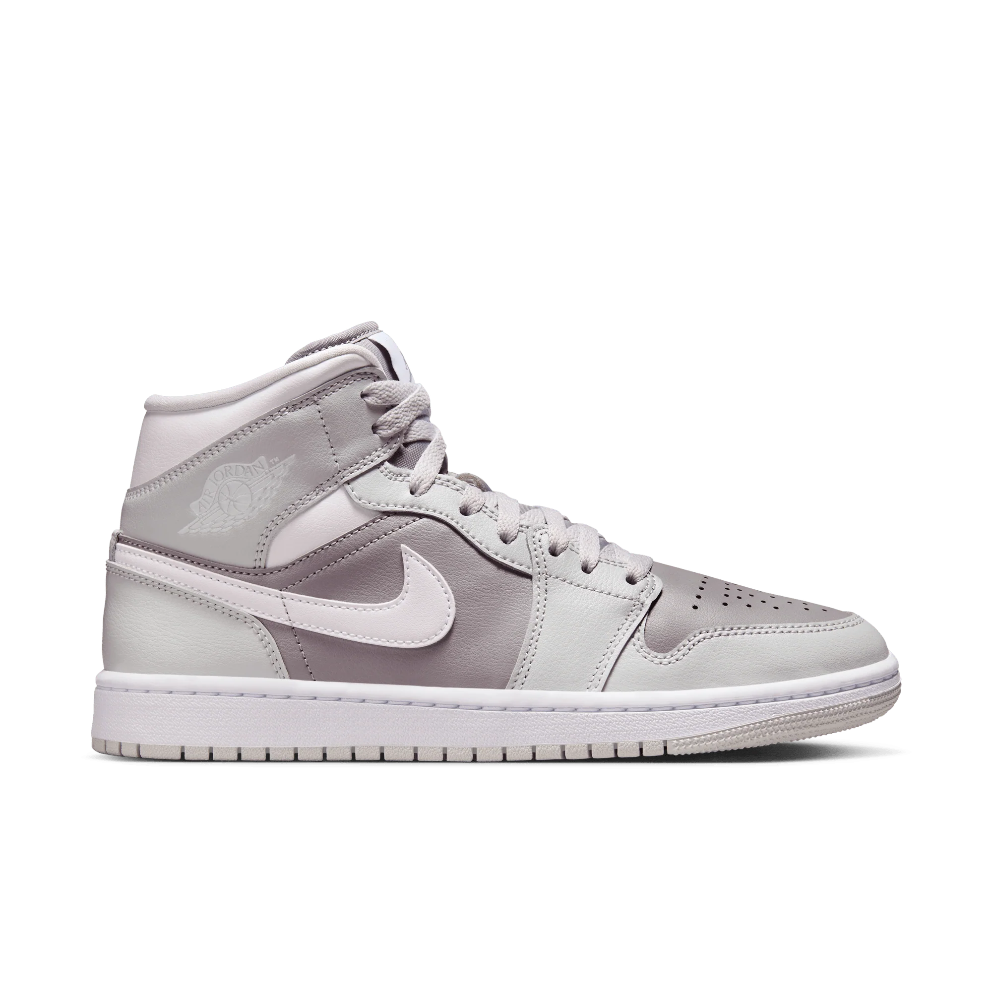 Jordan 1 Mid Photon Dust Atmosphere Grey (Women's)