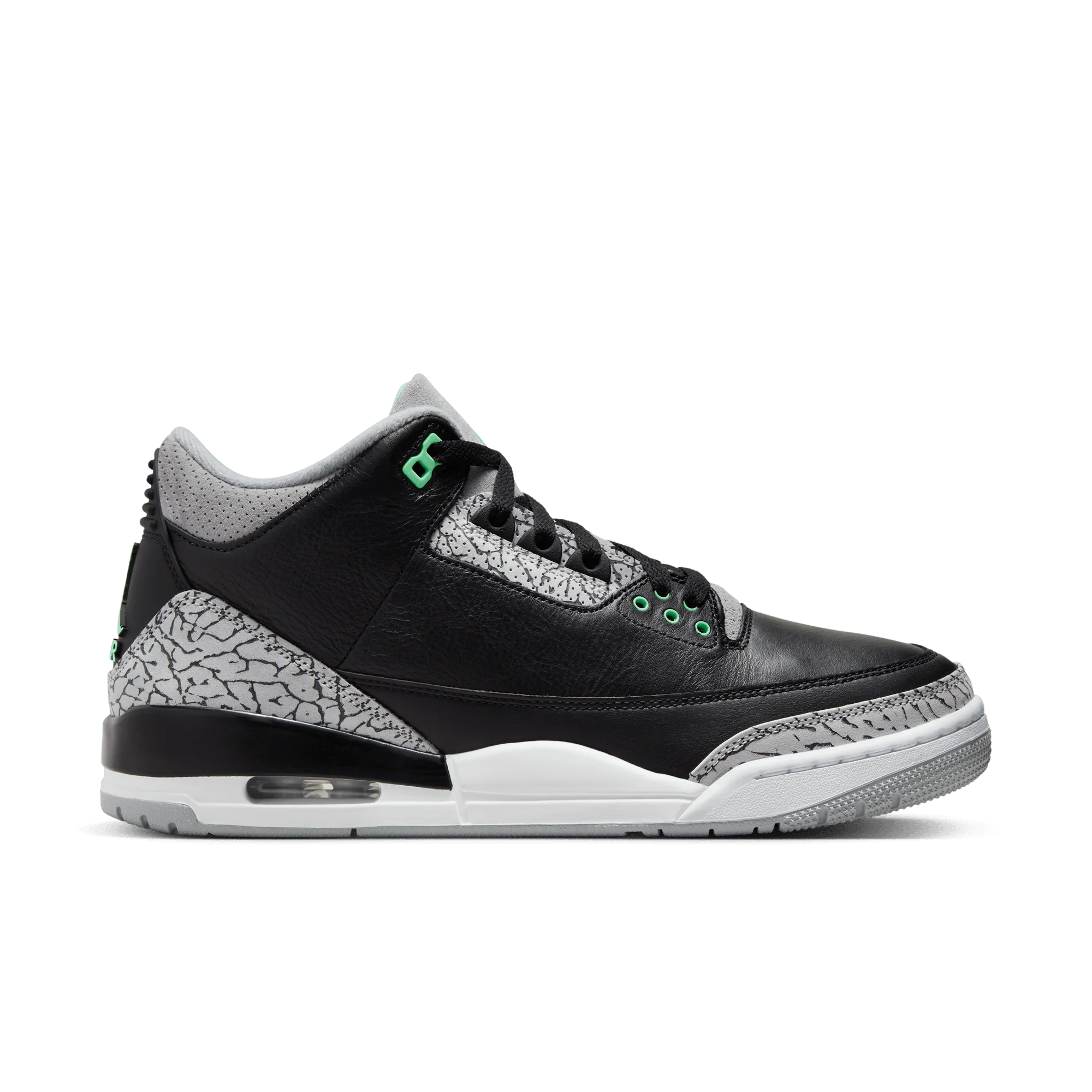Jordan 3 Retro Green Glow