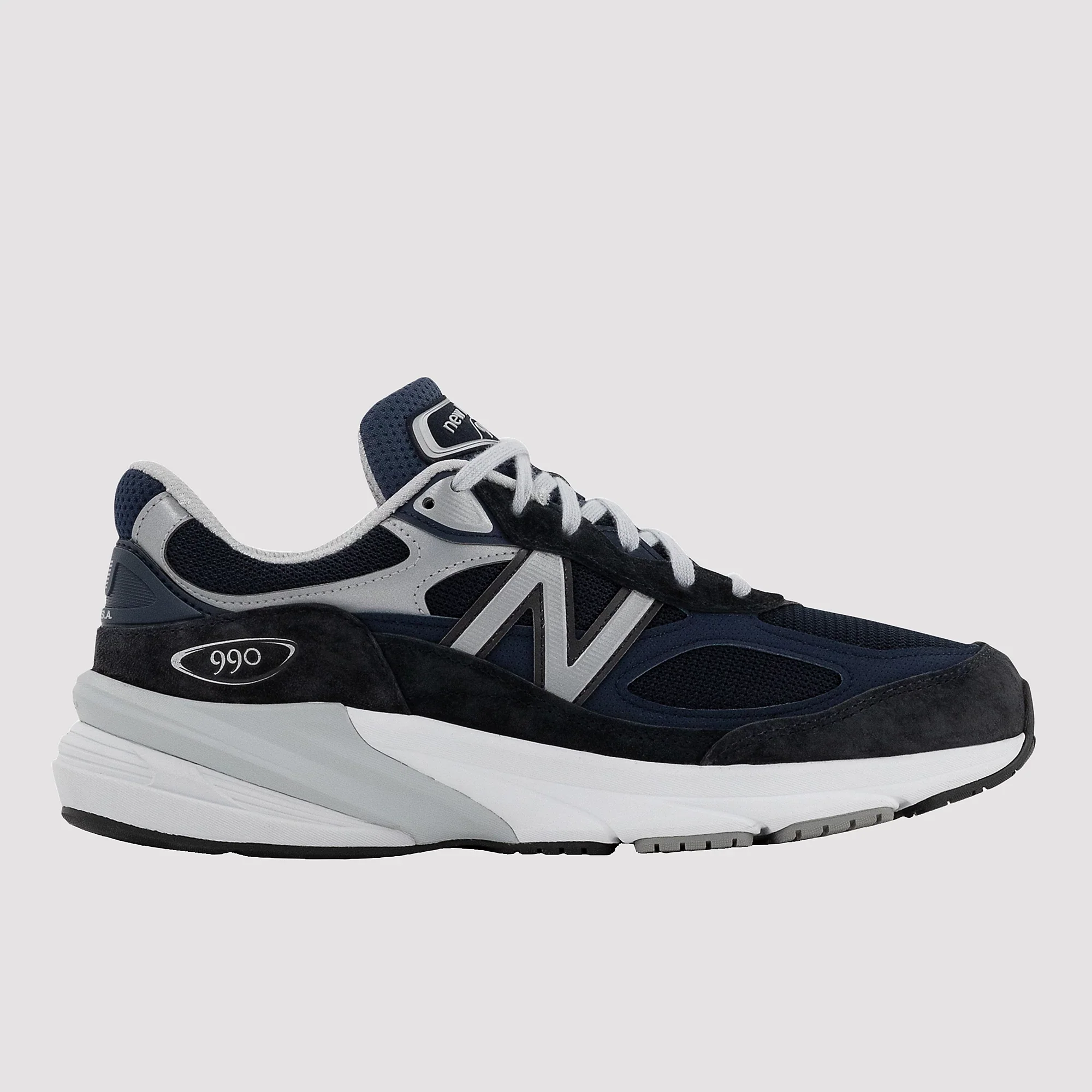 New Balance 990v6 MiUSA Navy White (Women's)