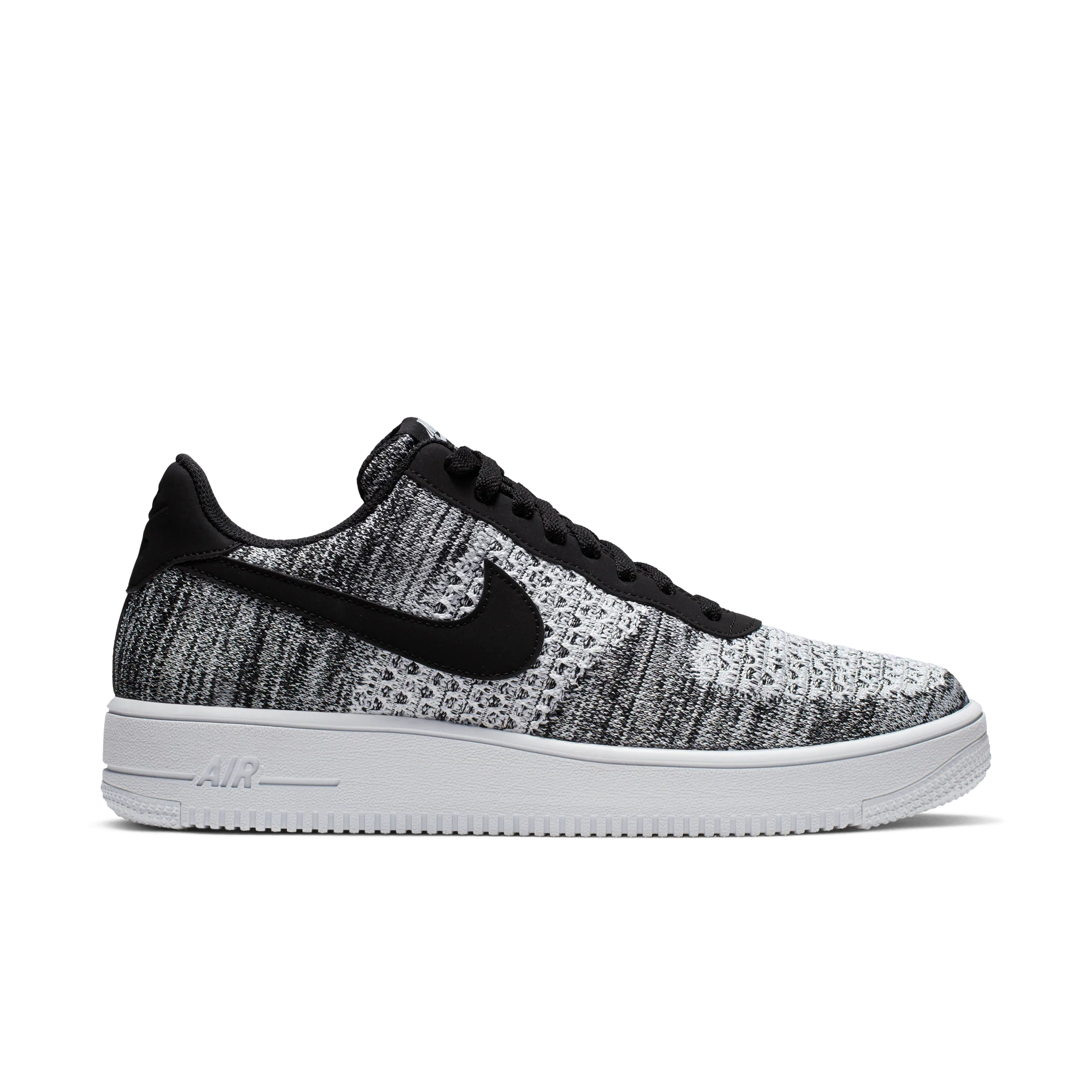 Nike Air Force 1 Flyknit 2 Black Pure Platinum
