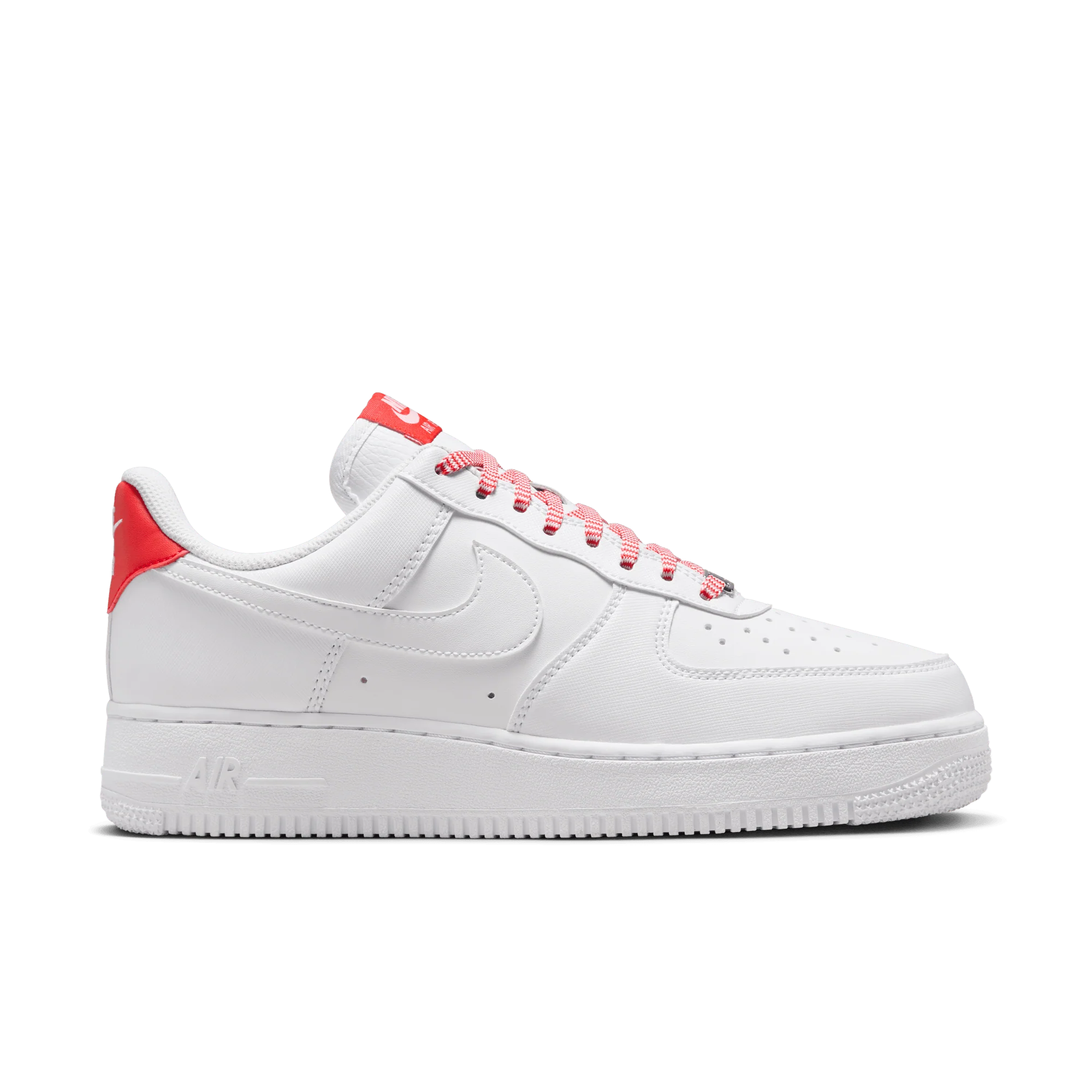 Nike Air Force 1 Low '07 White Pink Foam Metallic Silver Light Crimson (Women's)