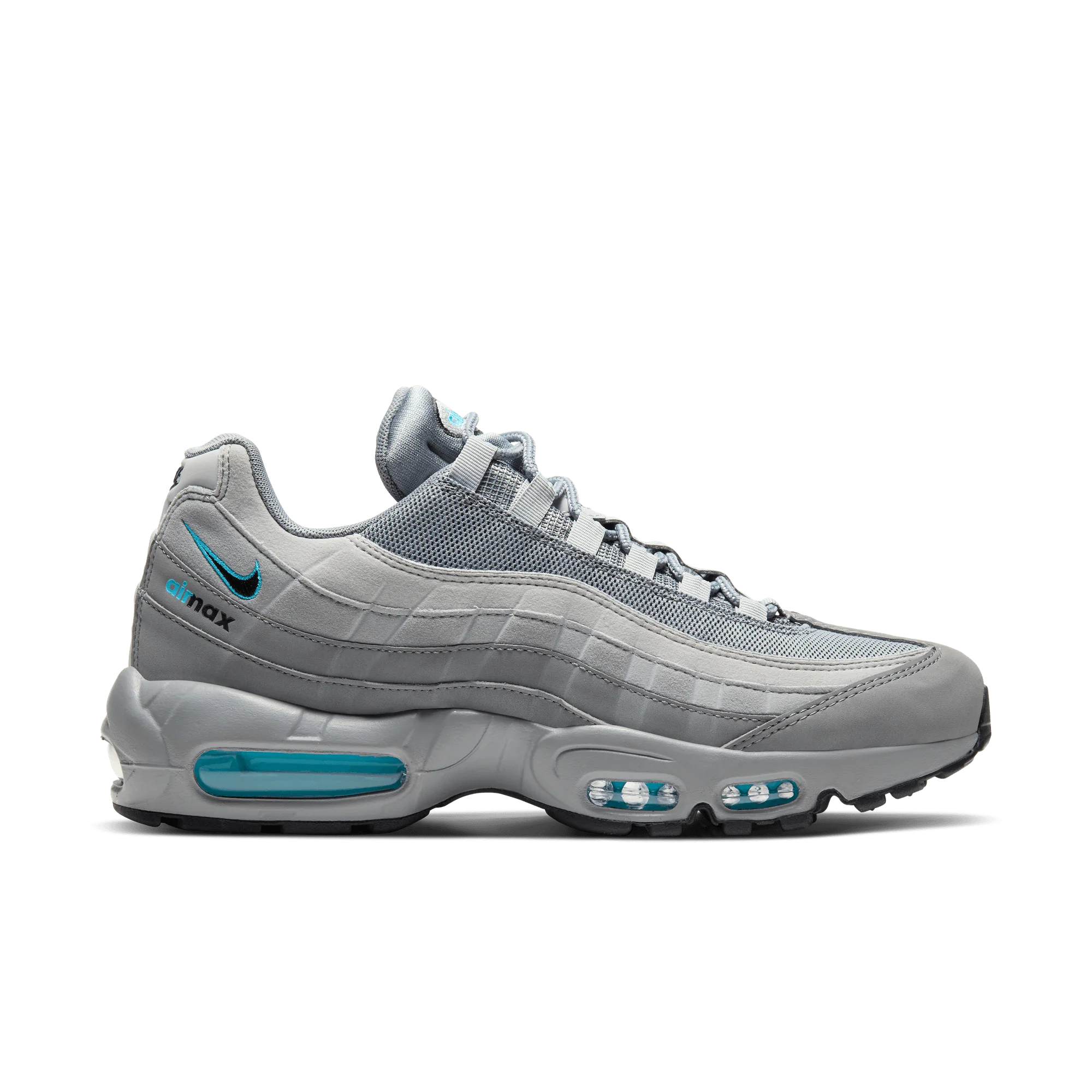 Nike Air Max 95 Retro Logo Grey Aqua