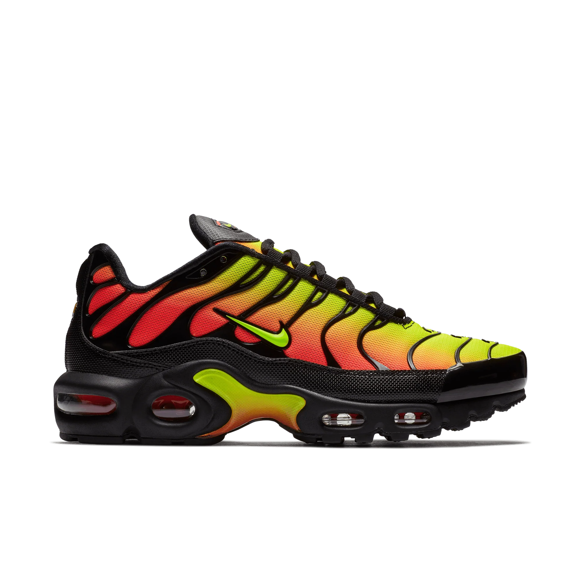 Nike Air Max Plus Black Volt Solar Red (Women's)