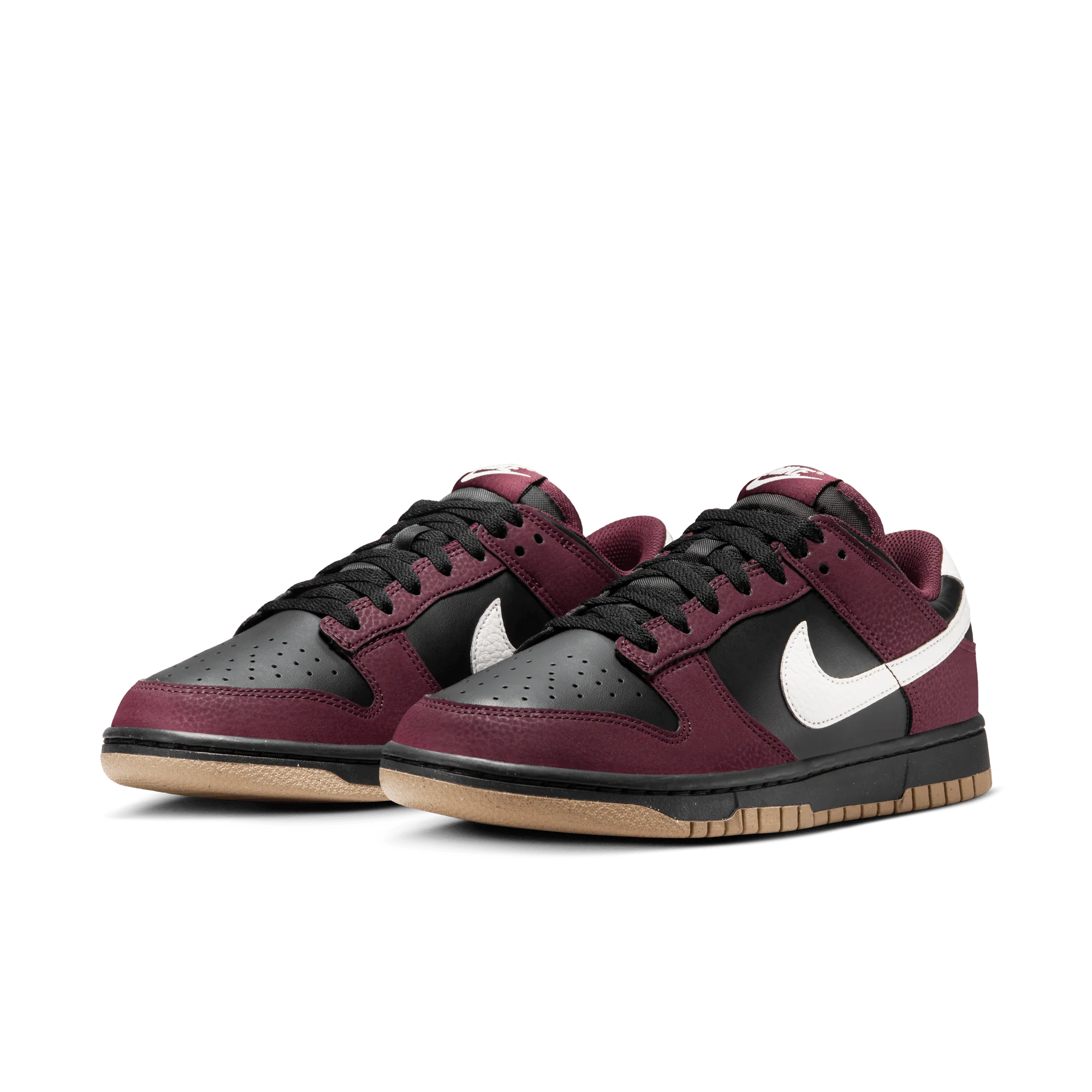 Nike Dunk Low Next Nature Burgundy Crush Black (Women's) - Image 2