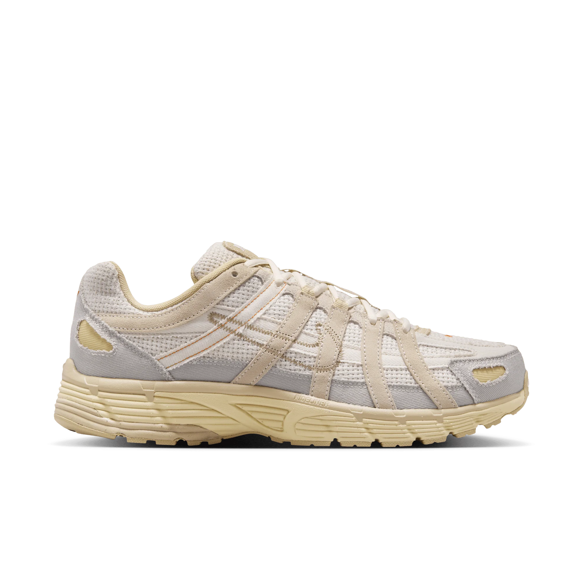 Nike P-6000 College Grey Khaki Safety Orange