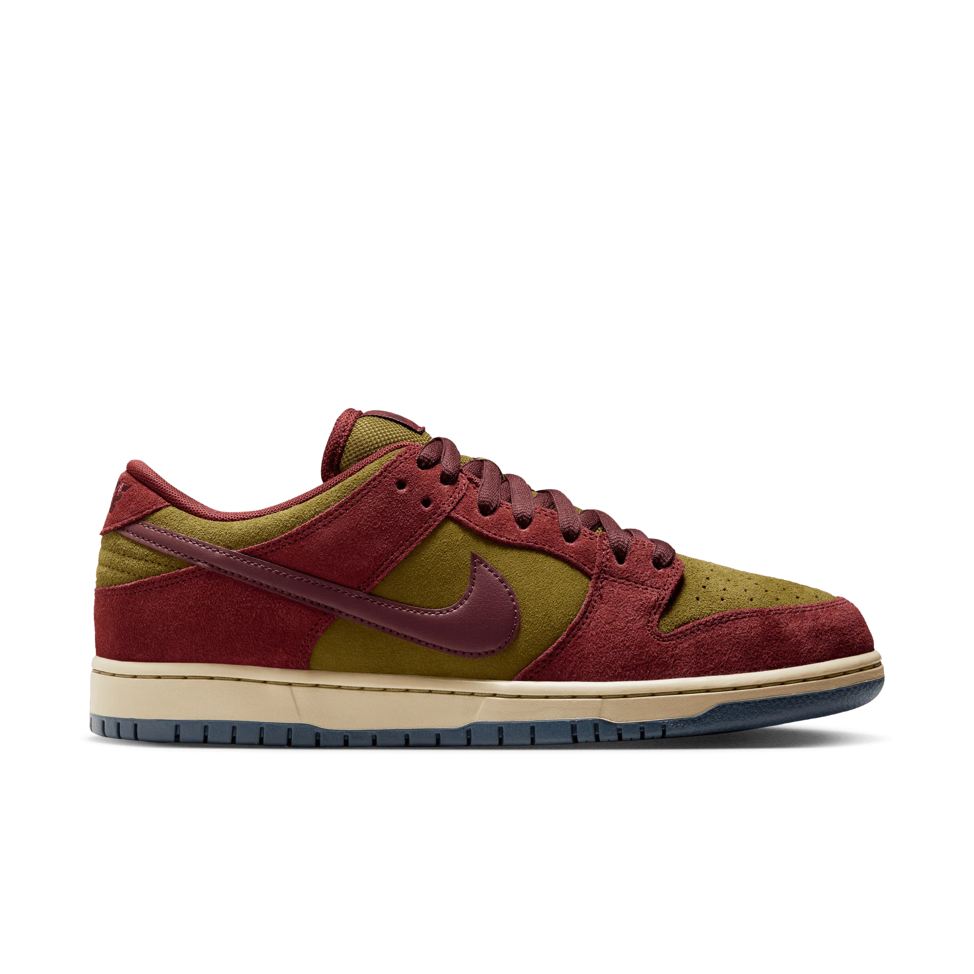 Nike SB Dunk Low Dark Team Red Olive Flak