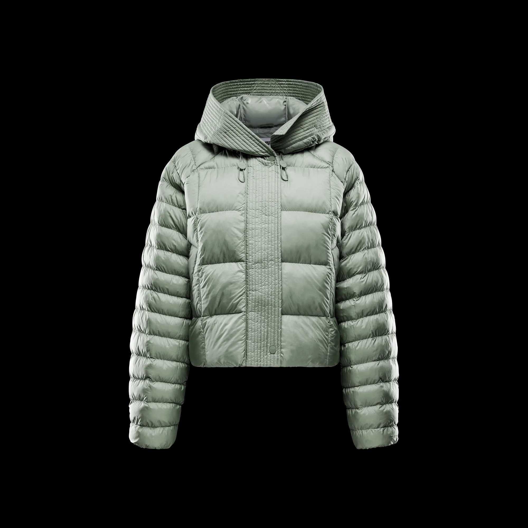 Nike Sportswear Swoosh Puffer PrimaLoft® Women's Therma-FIT Oversized Hooded Jacket Jade Horizon/Sail - Image 3