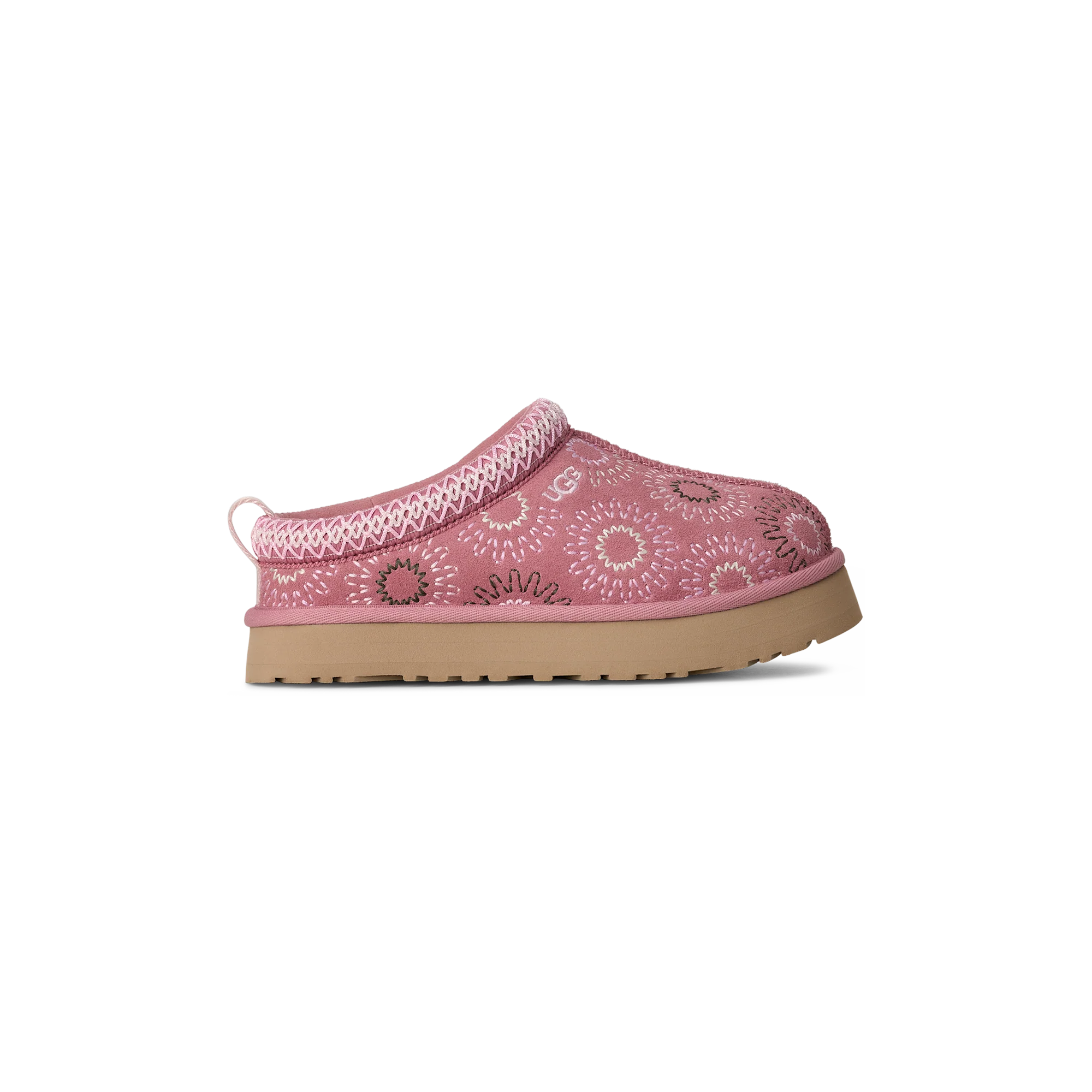 UGG Tazz Sun Stitch Slipper Horizon Pink (Kids)